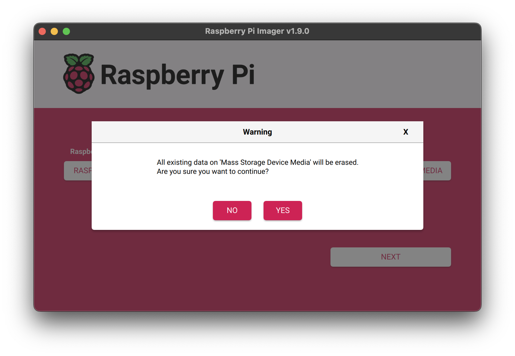 Raspberry Pi OS Imager